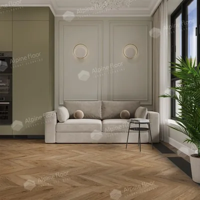 Ламинат Alpine Floor Chevron Art Дуб Эверест LF109-06 (550х112х12 мм)