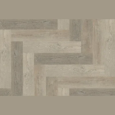 Каменный SPC ламинат FloorFactor Herringbone GRAPHITE OAK (HB.05) (675х135х5мм)