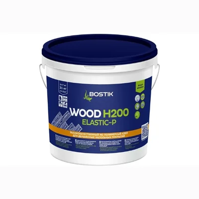 MS-полимерный клей для паркета Bostik WOOD H200 ELASTIC-P 21кг
