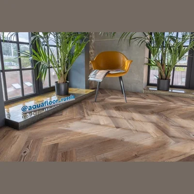 Виниловый SPC ламинат AQUAFLOOR Space Parquet Light (Click) AF4517PQL (610x122x4.5 мм) — Упаковка (1,489м2)