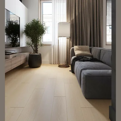 Каменный SPC ламинат AlixFloor Natural Line Дуб молочный светлый — Упаковка (2.009м2)