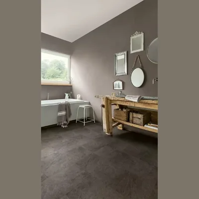 Плитка ПВХ Quick Step Vinyl Flex BLUSH Сланец черный SGTC20304 (609,6x609,6x2,5 мм)