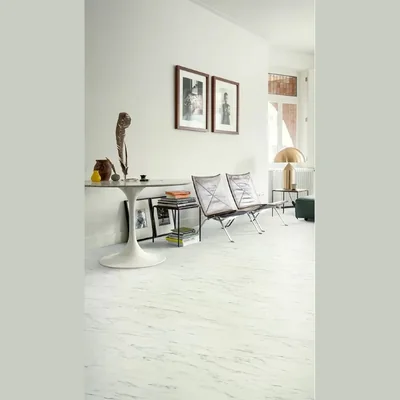 Плитка ПВХ Quick Step Vinyl Flex BLUSH Мрамор белый лунный SGTC20305 (609,6x609,6x2,5 мм)