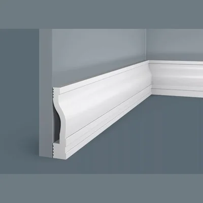 Плинтус из дюрополимера Cosca Decor PX017, 95х20x2000, экополимер