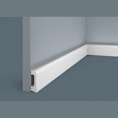 Плинтус из дюрополимера Cosca Decor PX013, 50х15x2000, экополимер