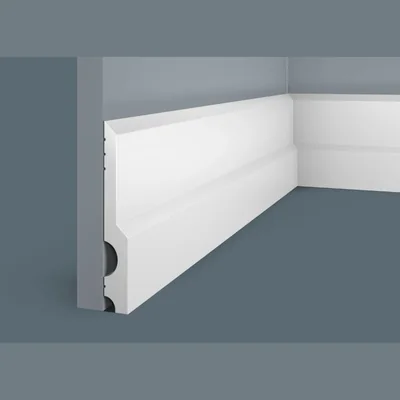 Плинтус из дюрополимера Cosca Decor PX011, 130х18x2000, экополимер