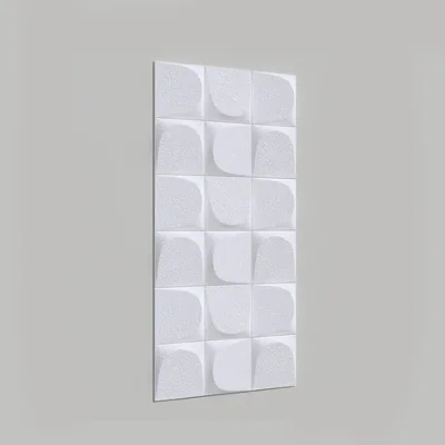 Декоративная панель Alpine Walls Geometrium ECOGR0203W (1200х600х25мм)