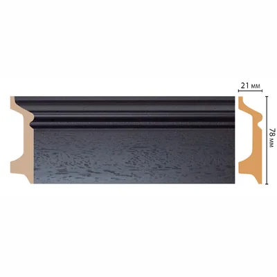Плинтус напольный DECOMASTER D122-433ДМ (78*21*2400мм)