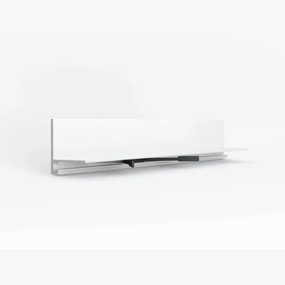 Микроплинтус Laconistiq MICRO L Белый матовый (2450х25.8х16.2х5мм)