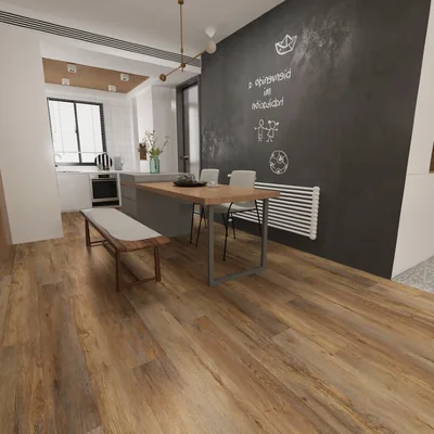 Каменный SPC ламинат Floorwood Genesis MV01 Дуб Аридас Aridas Oak 5 мм с подложкой — Упаковка (2,44м2)