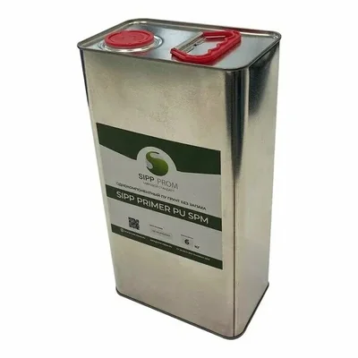 Однокомпонентный полиуретановый грунт SIPP Primer PU SPM, 6 кг.