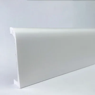 Цветной плинтус Bello Deco ПЛ 16 80-19 Белый̆ жасмин (2000х80х19мм)