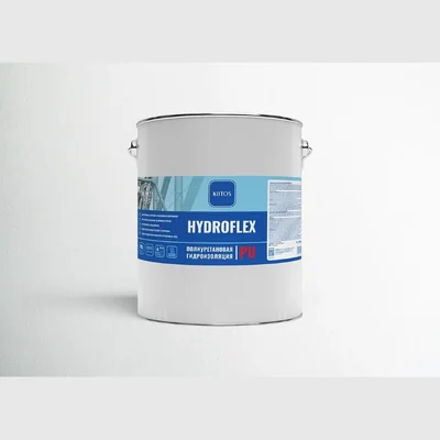 Полиуретановая однокомпонентная гидроизоляционная мастика KIITOS HYDROFLEX 25 кг