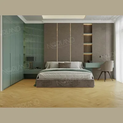 Ламинат NORLAND Herringbone Elegant Strong Дуб Мальта LF304-12 (600х100х12 мм)