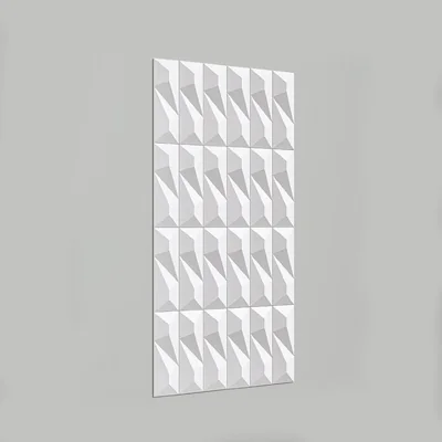 Декоративная панель Alpine Walls Geometrium ECOGR0206W (1200х600х25мм)