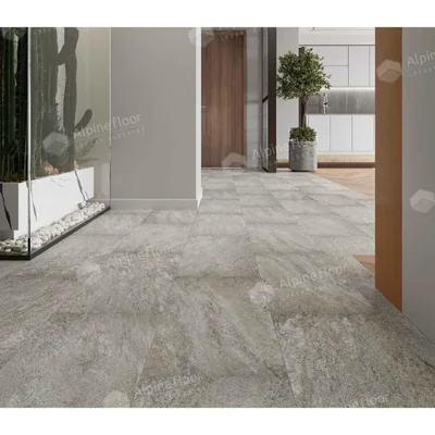 Кварцвиниловая клеевая плитка Alpine Floor LIGHT STONE Шеффилд ECO-15-15