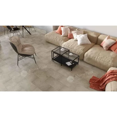 Кварцвиниловая клеевая плитка Alpine Floor LIGHT STONE Зион ECO-15-14