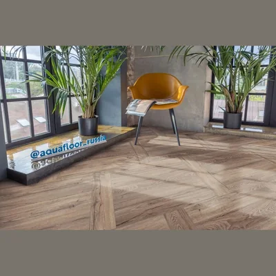 Виниловый SPC ламинат AQUAFLOOR Space Parquet Light (Click) AF4503PQL (610x122x4.5 мм) — Упаковка (1,489м2)