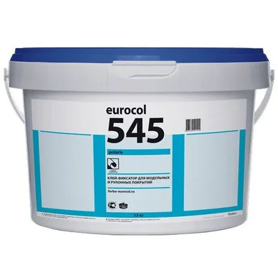 Клей-фиксатор для модульных и рулонных покрытий Eurocol 545 Polaris 13 кг