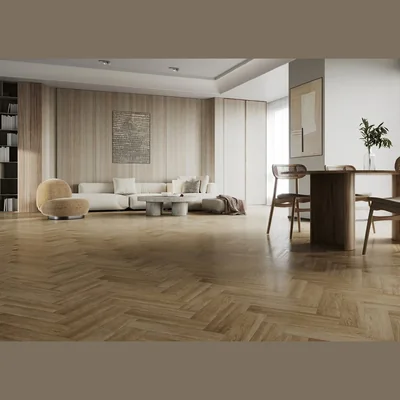Кварцевый SPC ламинат Home Expert Parquet Design Дуб Фраппе 44-7009-64 (400х100х4,5мм)