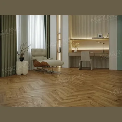 Ламинат NORLAND Herringbone Elegant Strong Дуб Корсика LF304-18 (600х100х12 мм)