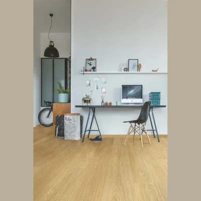 Плитка ПВХ Quick Step Vinyl Flex Fuse Дуб безмятежный натуральный средний SGMPC20322 (1500x228.6x2,5мм)