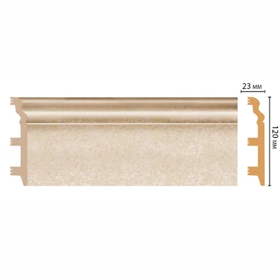 Плинтус напольный DECOMASTER D233-18DДМ (120*23*2400мм)