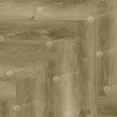Кварцвиниловая клеевая плитка Alpine Floor Parquet LVT Дуб Кастор ECO 16-34