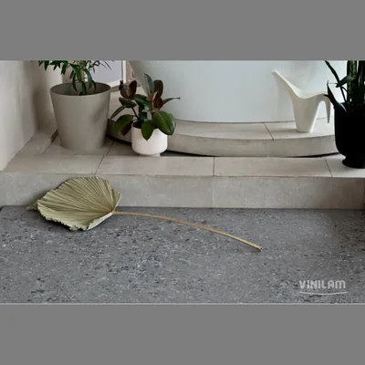 Виниловый ламинат CERAMO VINILAM XXL STONE GLUE 2.5 мм 71613 Терраццо (4.513) клеевой — Упаковка (4.56м2)