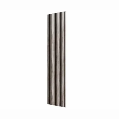 Акустические стеновые панели Cosca Decor, войлок черный, ДУБ ДЫМЧАТЫЙ (2750х600 мм)