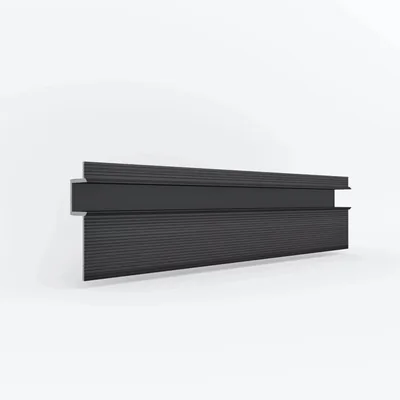 Теневая рейка Laconistiq CLASSIC Чёрный анодированный (8,8х10,7х3000мм)