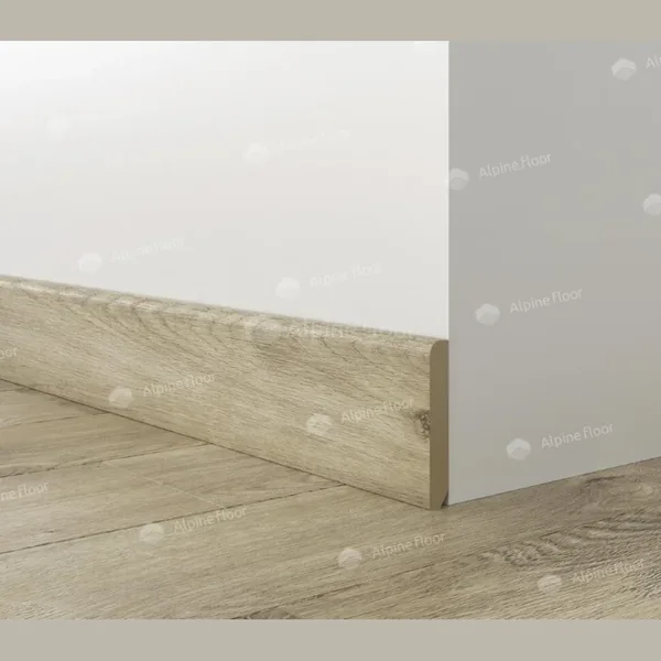 Напольный плинтус Parquet Light Дуб Натуральный Отбеленный SK 13-5 (2200х80х12.5мм)