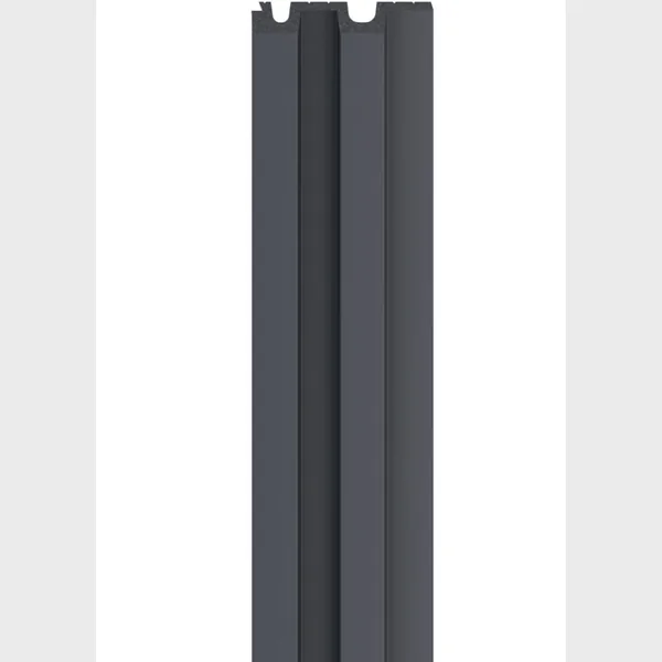 Реечные стеновые панели VOX Linerio L-LINE ANTHRACITE
