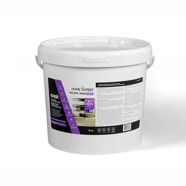 MS-клей для ПВХ и SPC покрытий Home Expert MS SPC 2000 PROF