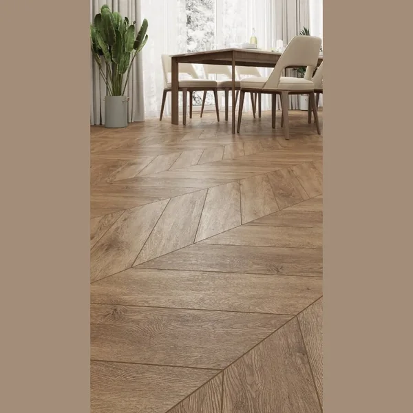 Кварцвиниловая клеевая плитка Alpine Floor CHEVRON ALPINE LVT Гевуина 20-10