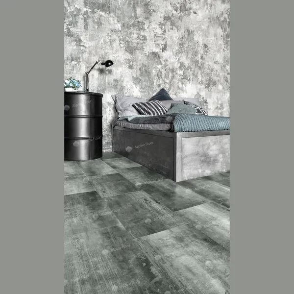 Кварцвиниловая клеевая плитка Alpine Floor LIGHT STONE Корнуолл ECO-15-1