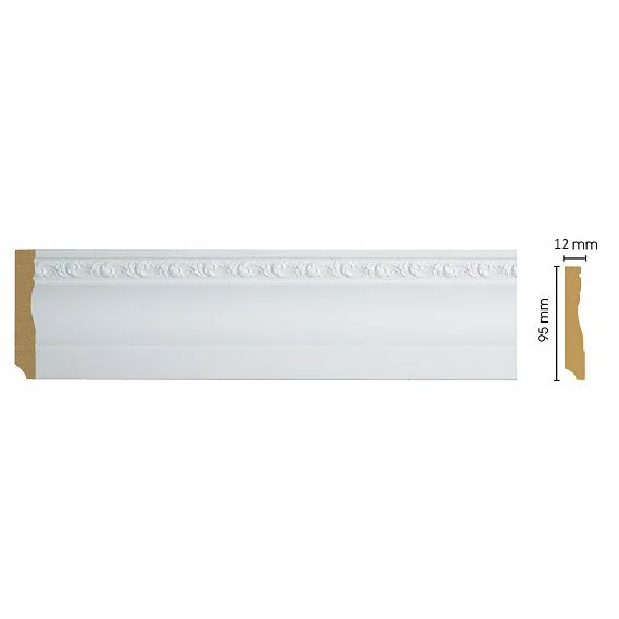 Плинтус напольный DECOMASTER 153-115 ДМ (95*12*2400 мм)