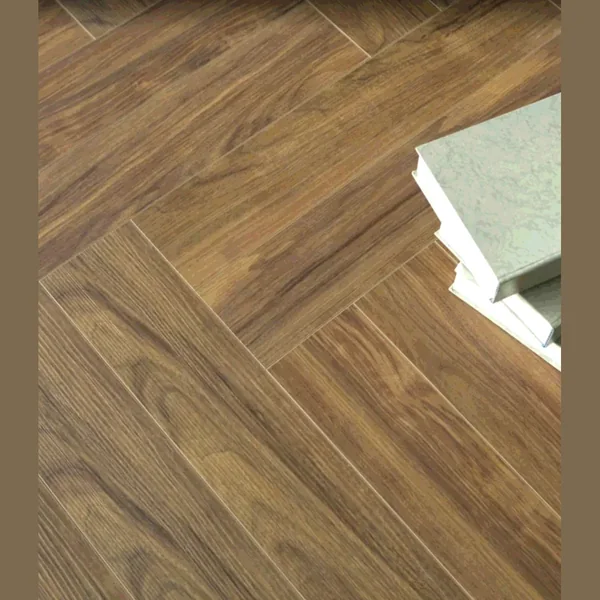 Каменный SPC ламинат RESPECT FLOOR Венгерская ёлка 2305 Орех Светлый 550х110х4 мм