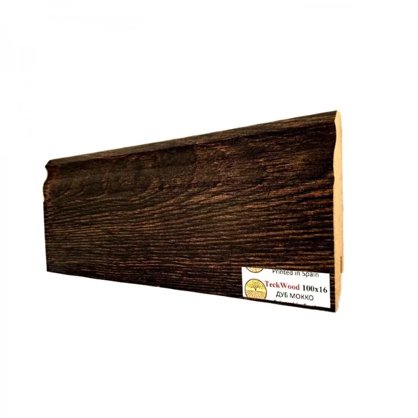 Плинтус Teckwood Дуб Мокко (Oak Mocco) 100мм