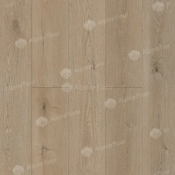Кварцвиниловая клеевая плитка Alpine Floor EASY LINE Дуб Миндальный ЕСО 3-27