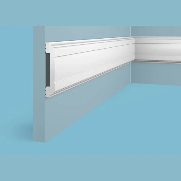 Декоративный молдинг для стен Cosca Decor MX007, 80х16x2000, экополимер