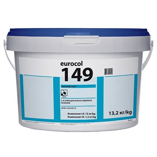 2-К клей для искусственной травы Eurocol 149 Euromix Turf 13.2 кг
