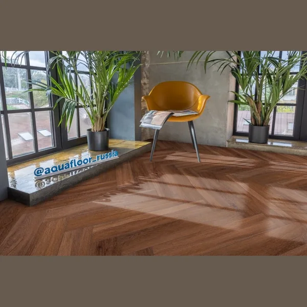 Виниловый ламинат клеевой AQUAFLOOR Parquet Glue AF2518PG (610x122x2.5 мм)