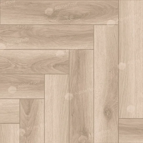 Ламинат Alpine Floor Herringbone 8 Pro Дуб Берри LF102-13 (606х101х8мм)
