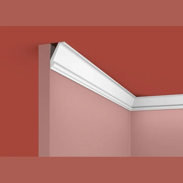 Потолочный плинтус Cosca Decor KX023, 40х25x2000, экополимер