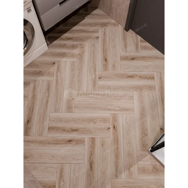 Кварцвиниловая плитка клеевая Norland Lagom Parquet LVT Bratt 1034-05