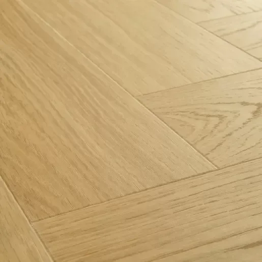 Жесткая ПВХ плитка QUICK-STEP ALPHA VINYL CIRO, ёлка, Дуб чистый медовый AVHBU40360 (630х126х5+1мм)