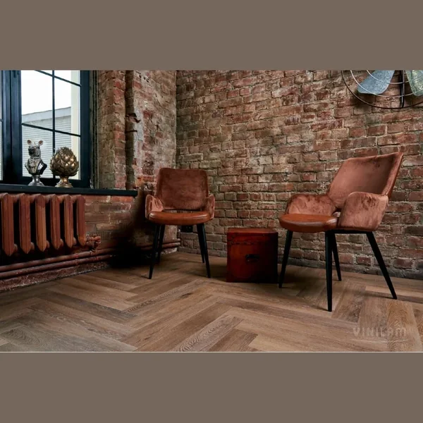 Виниловый ламинат VINILAM PARQUET HERRINGBONE Glue GD11199 Паркет Венецианский Glue (2,5)
