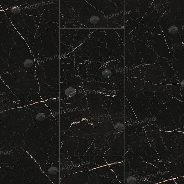 Кварцвиниловая плитка Alpine Floor Stone Mineral Core Неро ЕСО 4-27