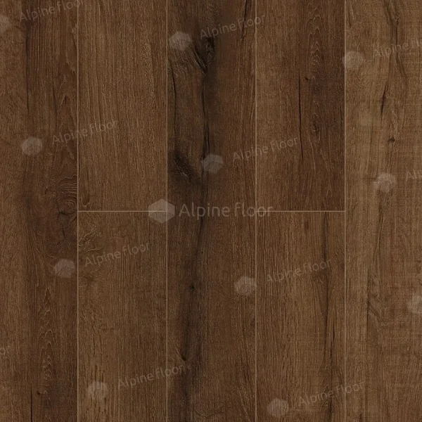 Ламинат SPC Alpine Floor PREMIUM XL ABA ЕСО 7-18 Дуб шоколадный (1220х183х8мм)